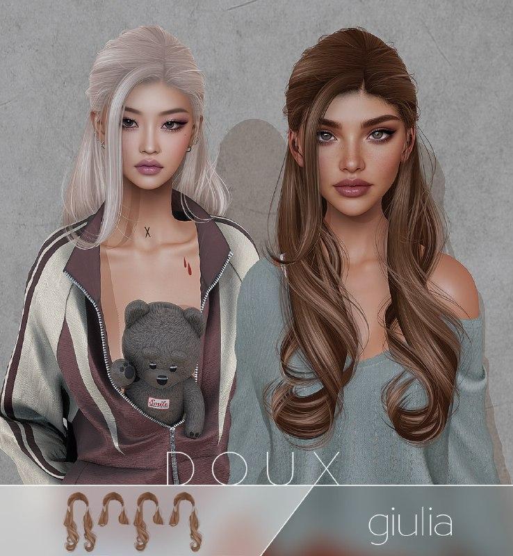 Женская прическа "Giulia"