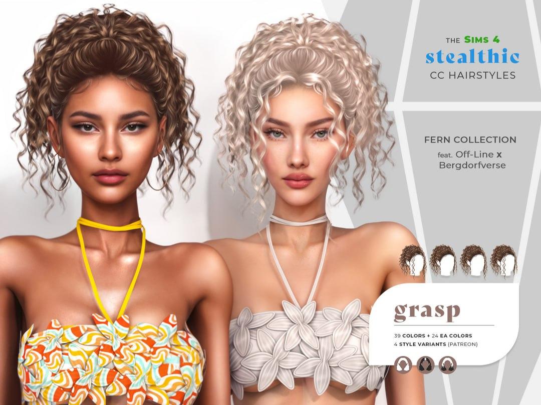 Женская прическа "Grasp Hair"