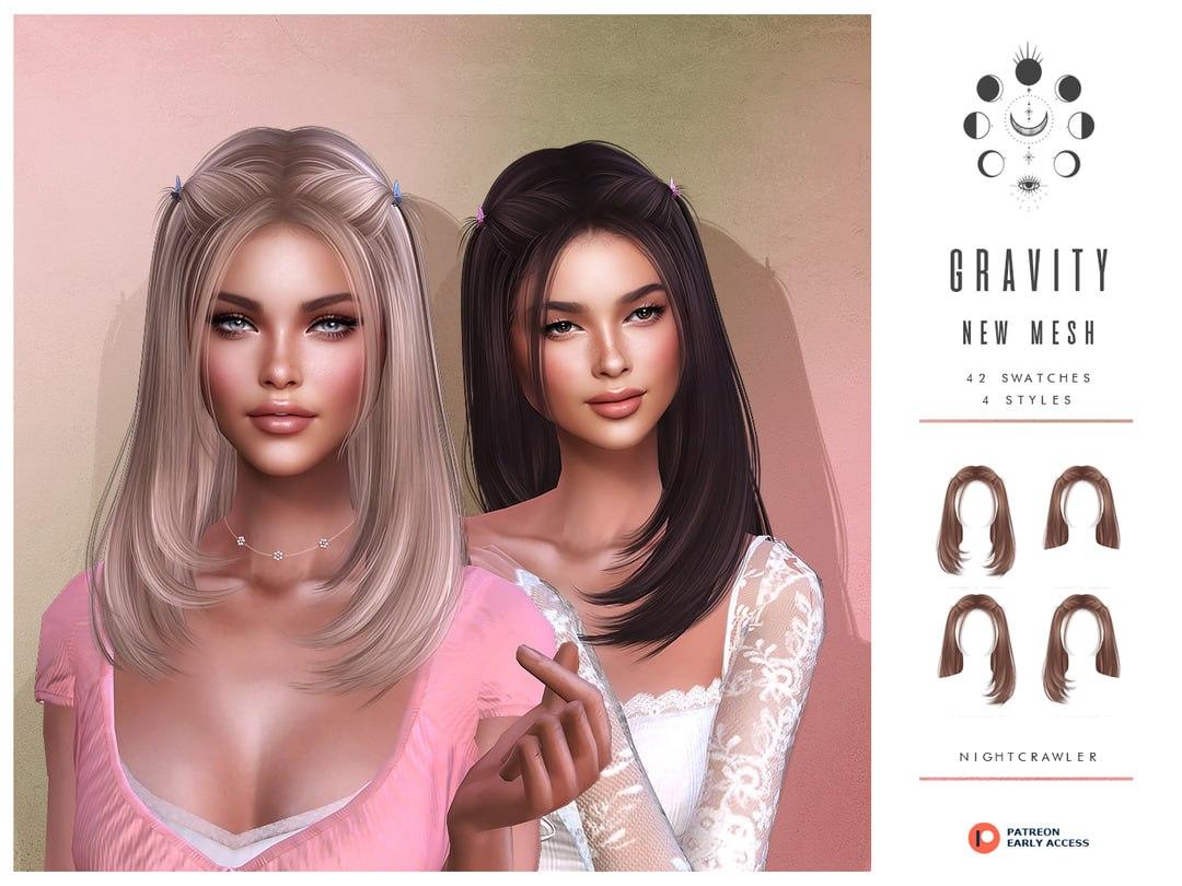 Женская прическа "GRAVITY HAIR"