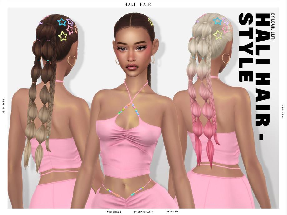 Женская прическа "Hali Bubble Braid Hairstyle"
