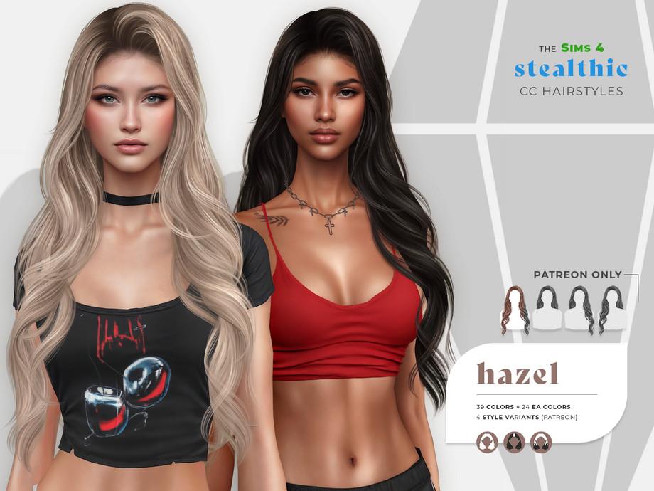 Женская прическа "Hazel"