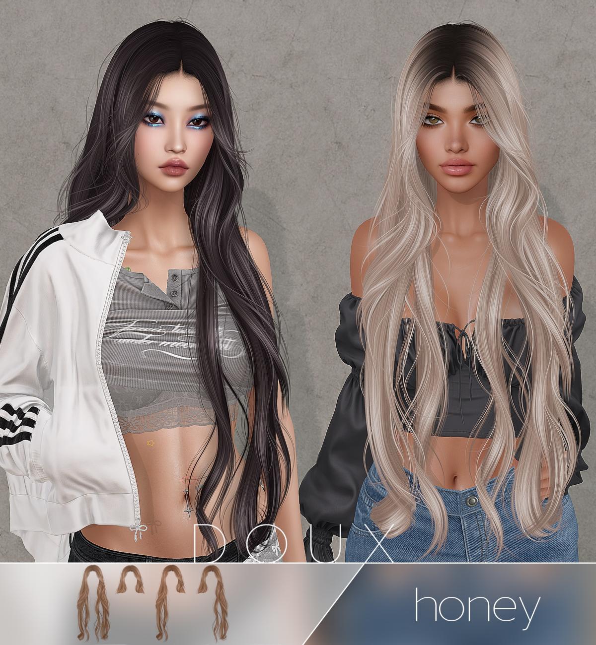 Женская прическа "Honey Hairstyle"