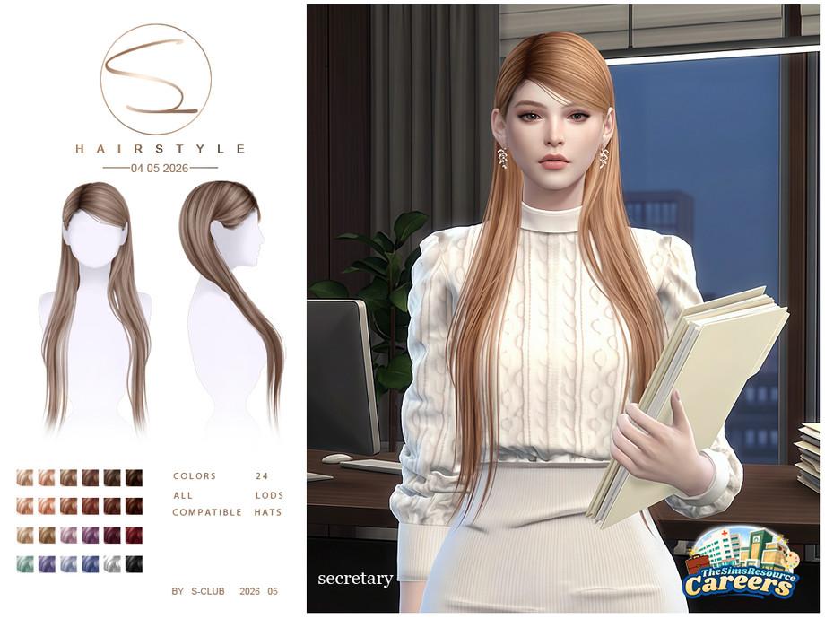 Женская прическа "LONG HAIRSTYLE-Careers Collection"