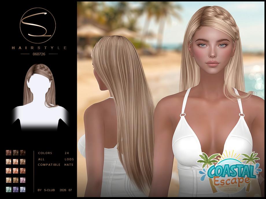 Женская прическа "LONG HAIRSTYLE Coastal Escape"