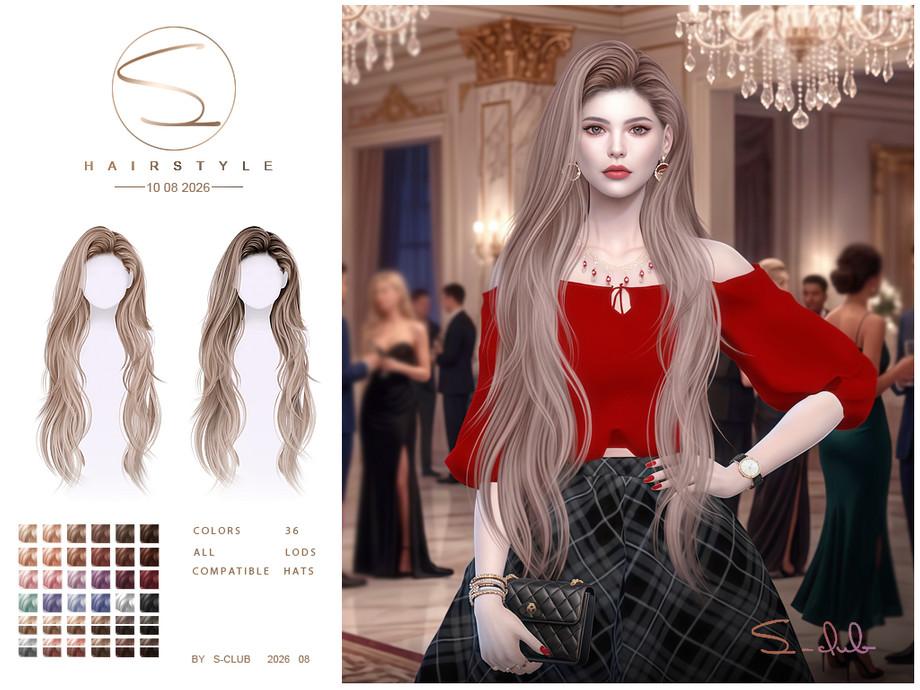 Женская прическа "Long layered waves hair"
