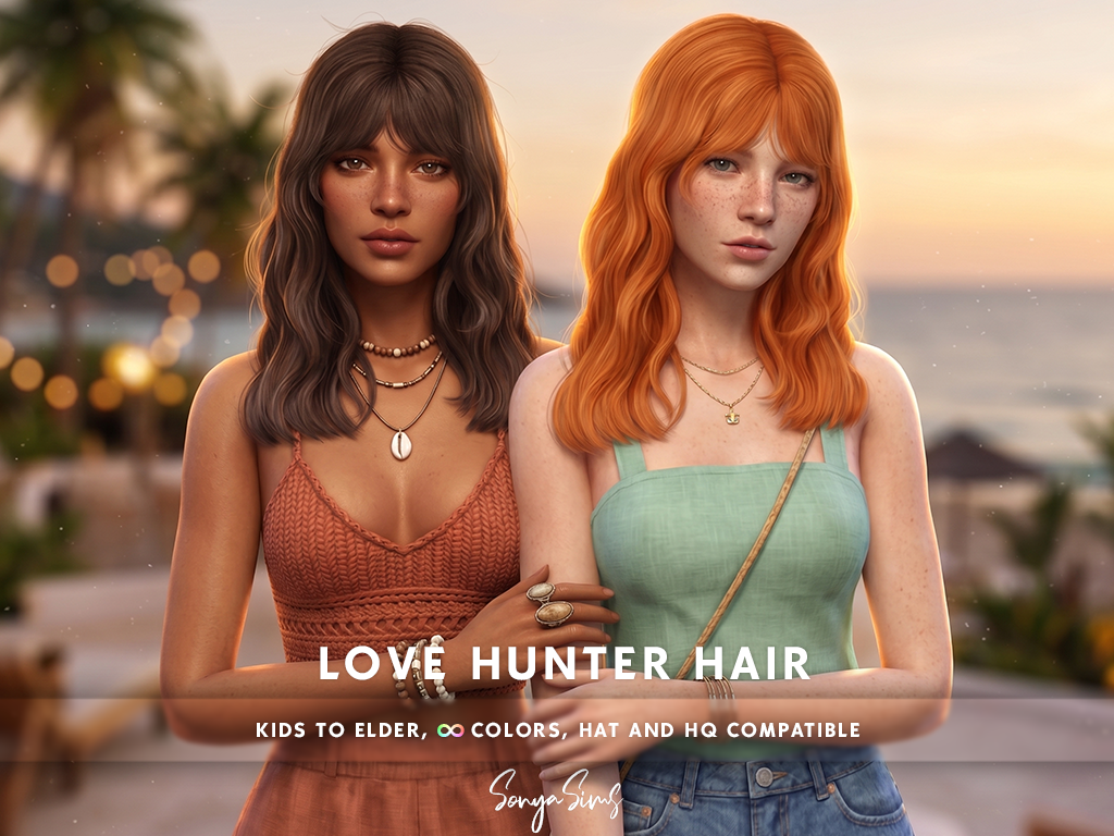 Женская прическа "Love Hunter Hair"