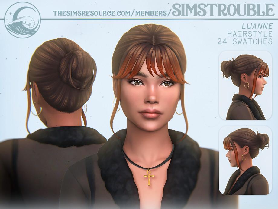 Женская прическа "Luanne Hairstyle - Bun Version"