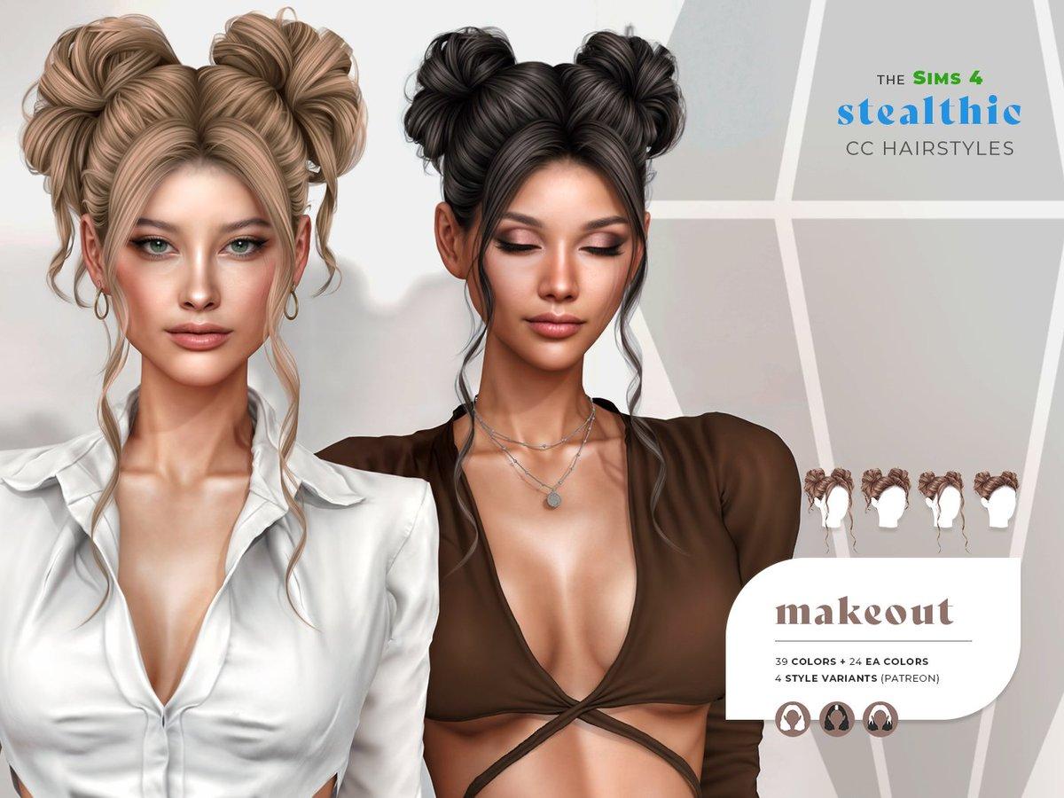 Женская прическа "Makeout Hair"