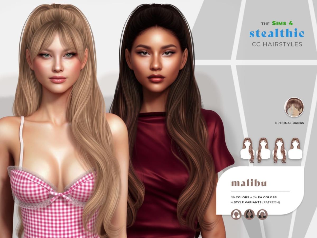 Женская прическа "Malibu Hair"