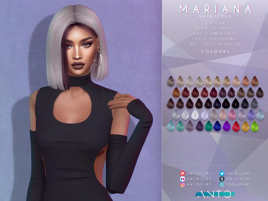 Женская прическа "Mariana Hairstyle"