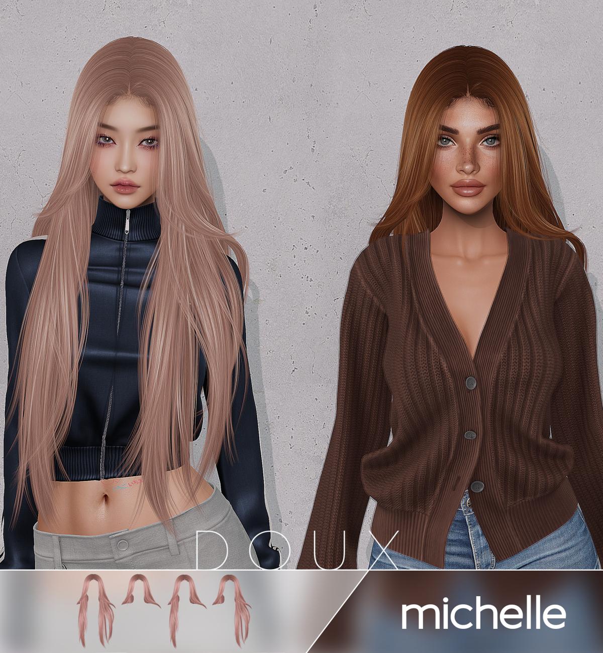 Женская прическа "Michelle Hairstyle"