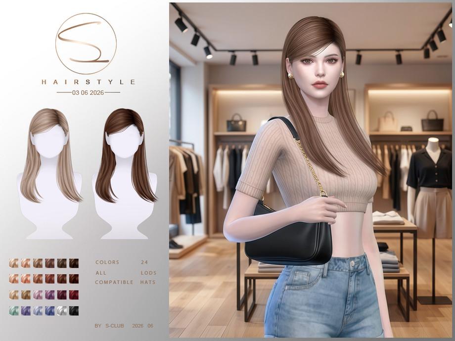 Женская прическа "MIDLONG HAIRSTYLE"