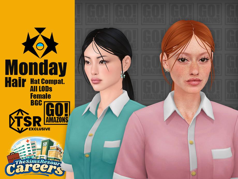 Женская прическа "Monday Hair"