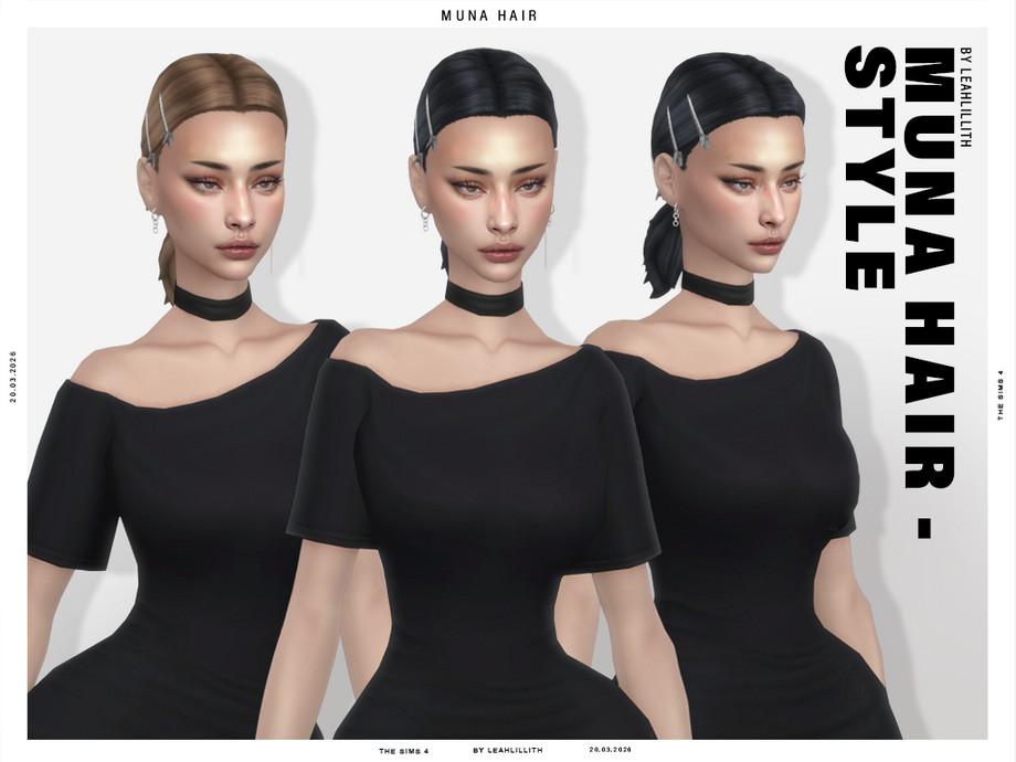 Женская прическа "Muna Short Ponytail Hairstyle"