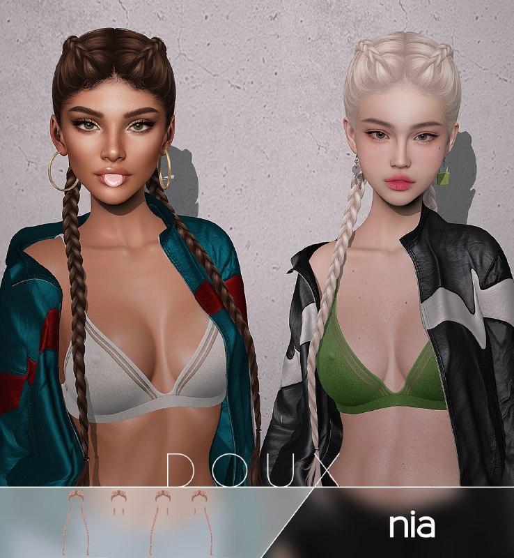 Женская прическа "Nia"