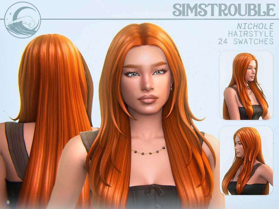 Женская прическа "Nicole Hairstyle"