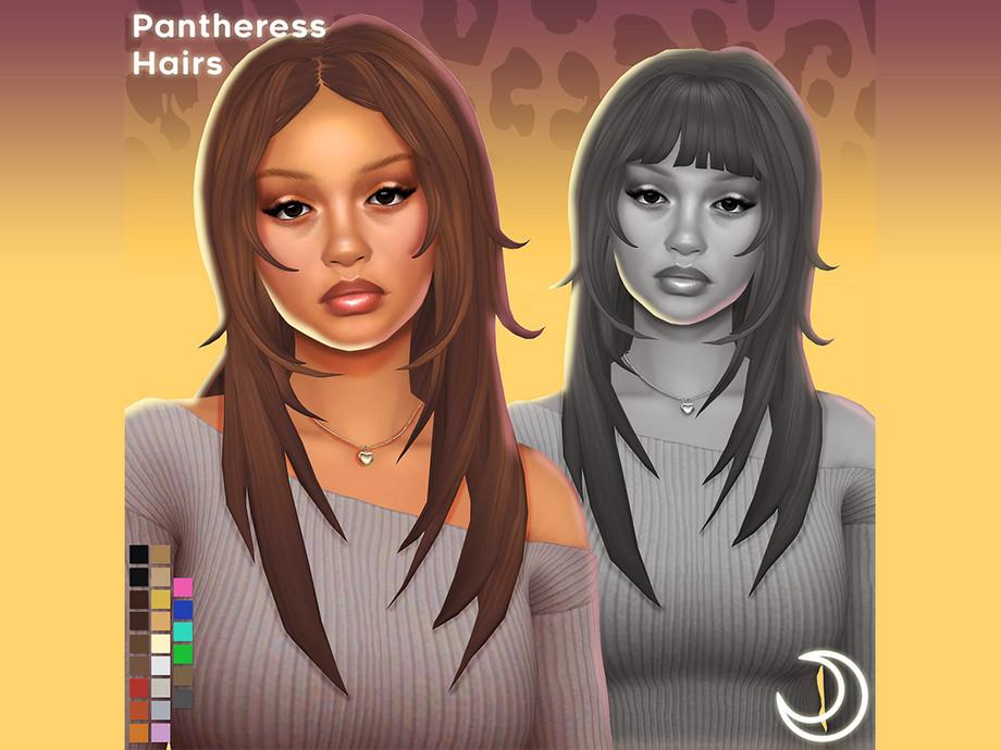 Женская прическа "PANTHERESS HAIRS"