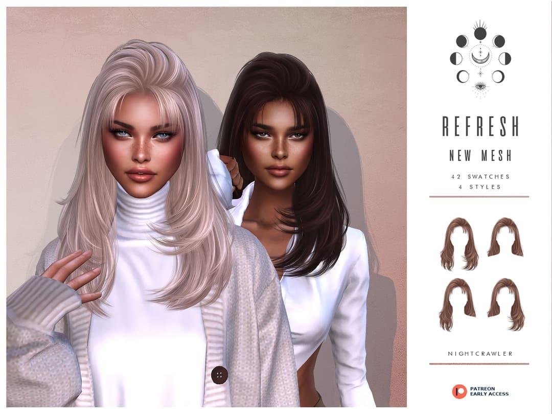Женская прическа "REFRESH HAIR"