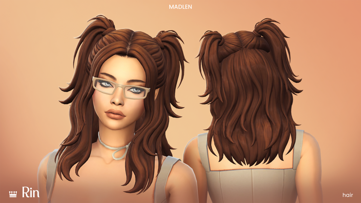 Женская прическа "Rin Hairstyle"