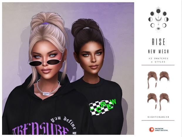 Женская прическа "RISE HAIR"