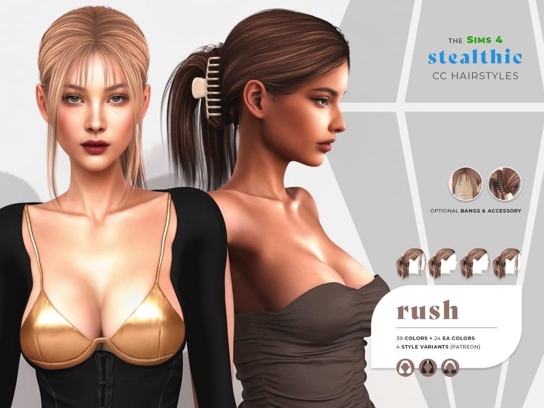 Женская прическа "Rush Hair"