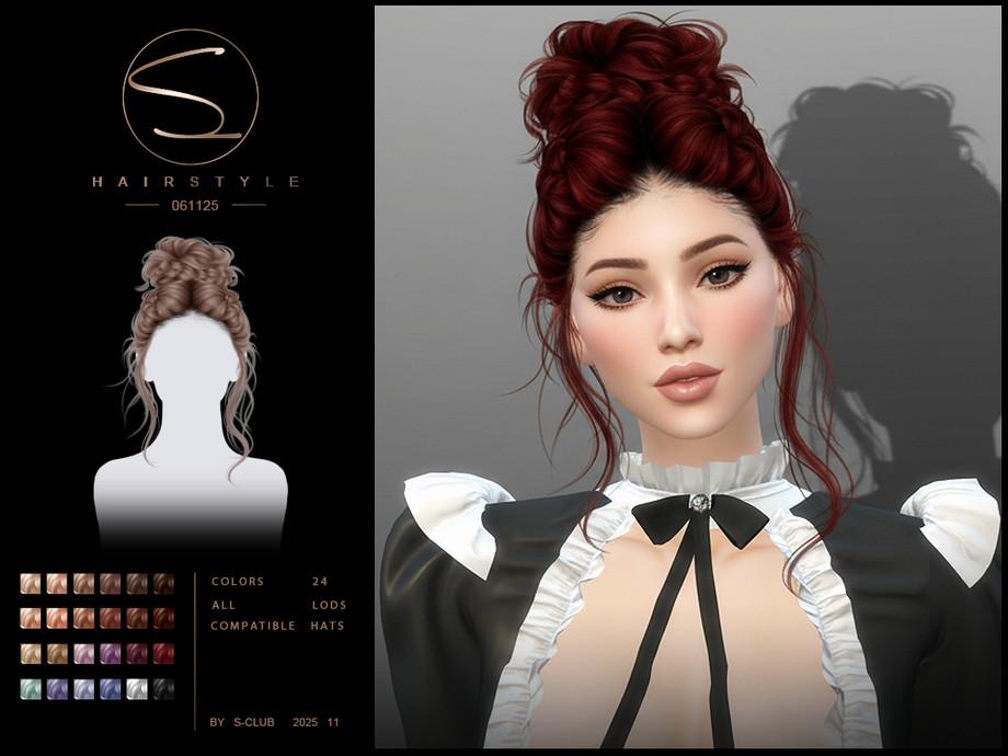 Женская прическа "S-Club_061125_ updo hairstyle"