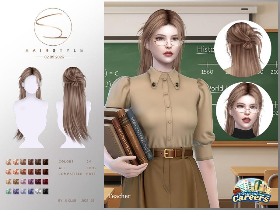 Женская прическа "S-CLUB LONG HAIRSTYLE-Careers Collection"