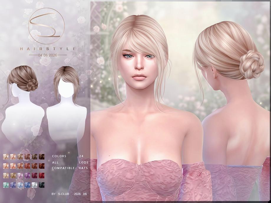 Женская прическа "S-CLUB UPDO HAIRSTYLE"