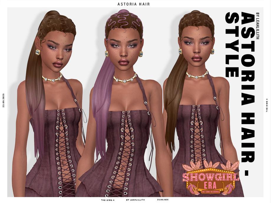 Женская прическа "Showgirl Era Astoria Hairstyle"