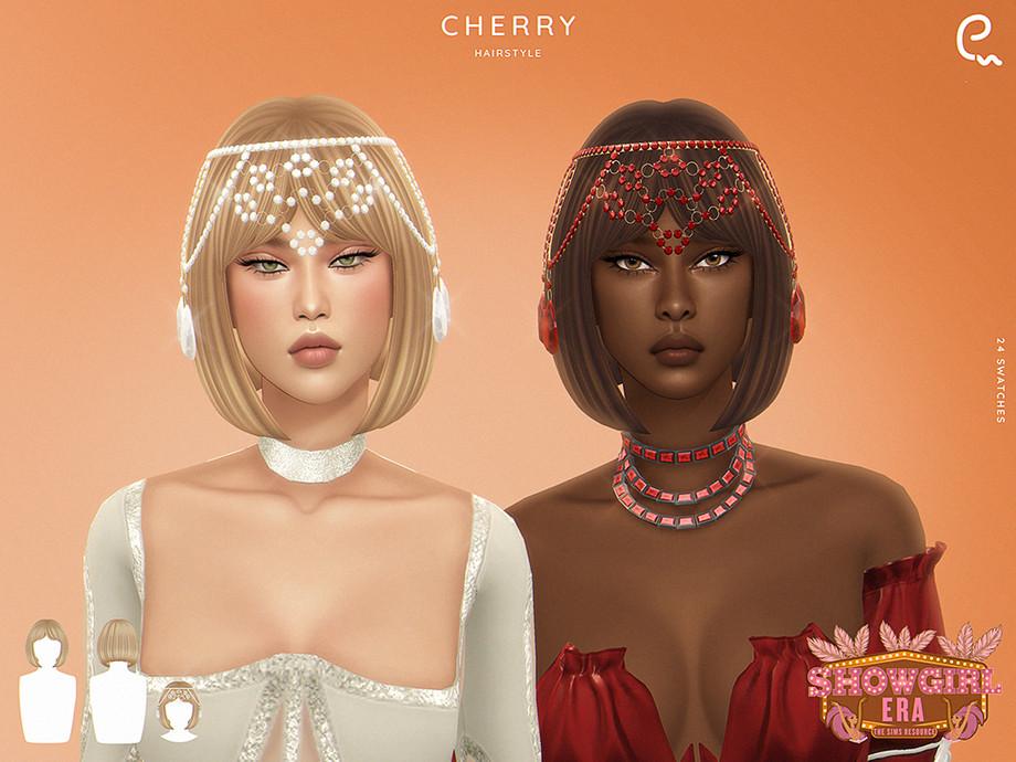 Женская прическа "Showgirl Era - Cherry Hairstyle"