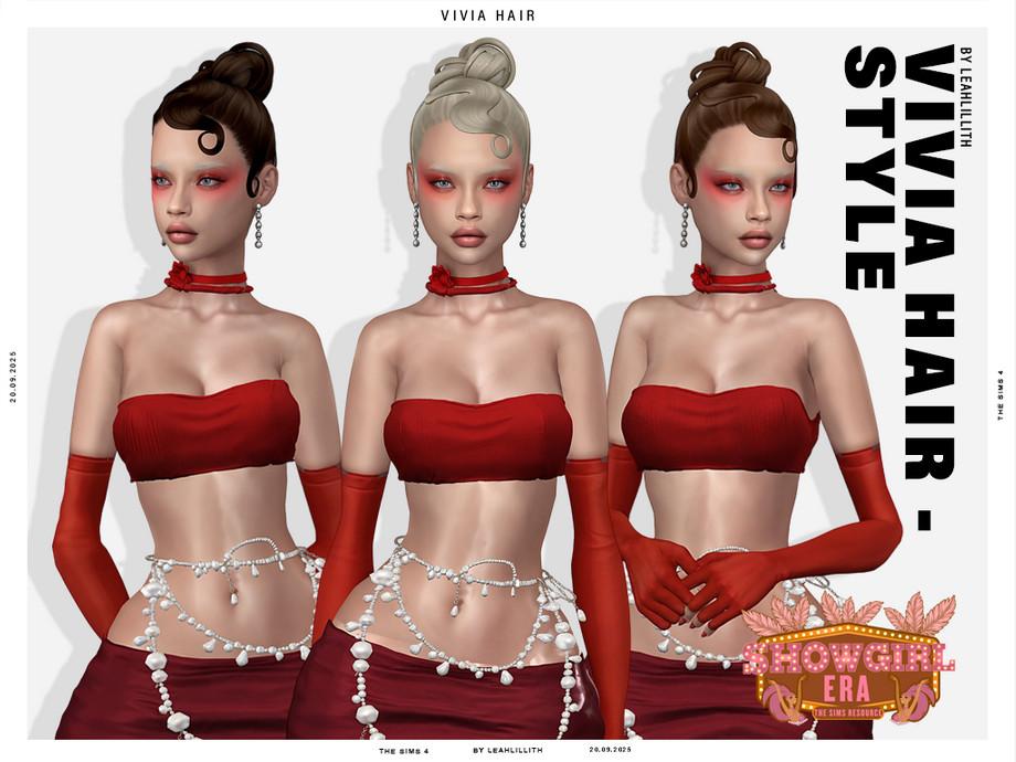 Женская прическа "Showgirl Era Vivia Hairstyle"
