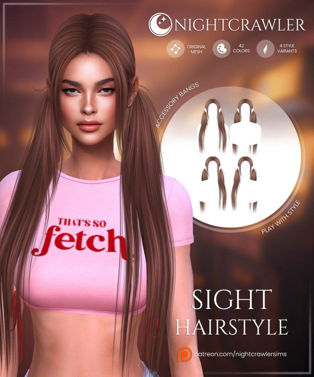 Женская прическа "SIGHT HAIR"