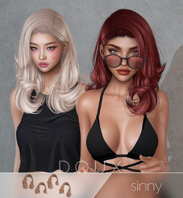 Женская прическа "Sinny Hairstyle"