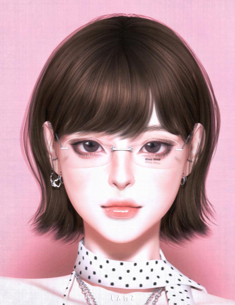 Женская прическа "SoftBobHairstyles_001F"