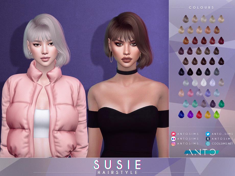 Женская прическа "Susie Hairstyle"