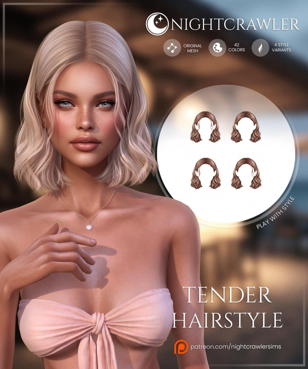 Женская прическа "TENDER HAIR"