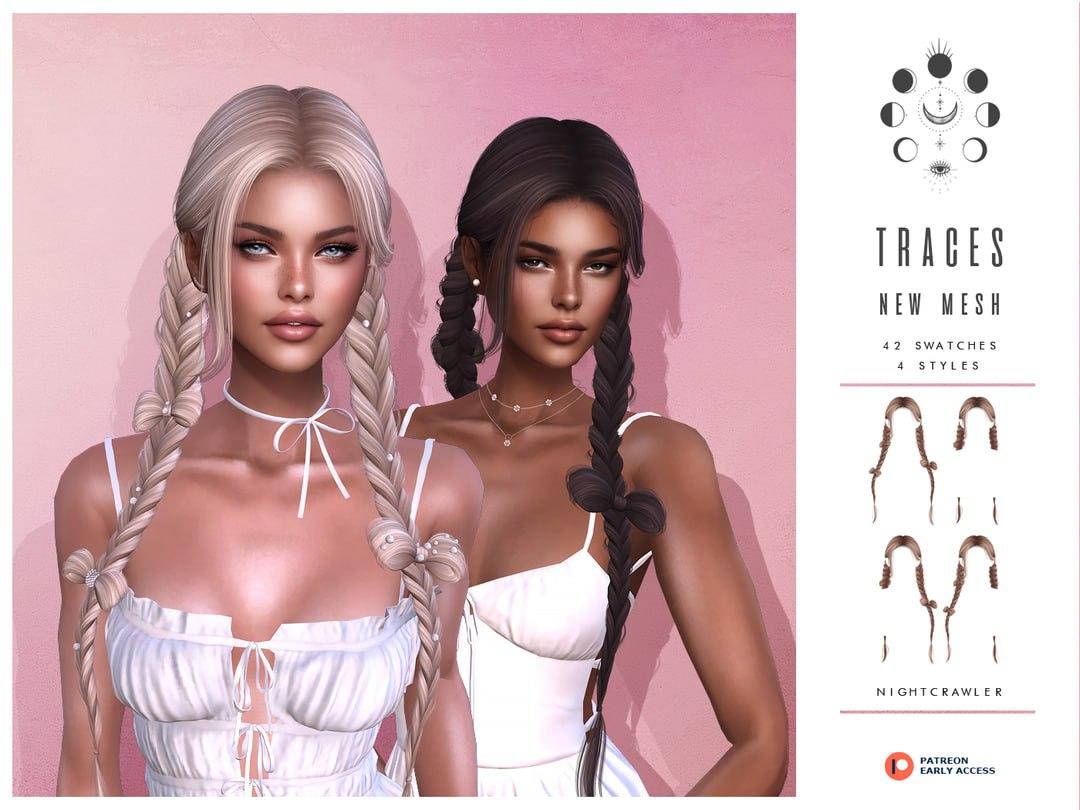 Женская прическа "TRACES HAIR"
