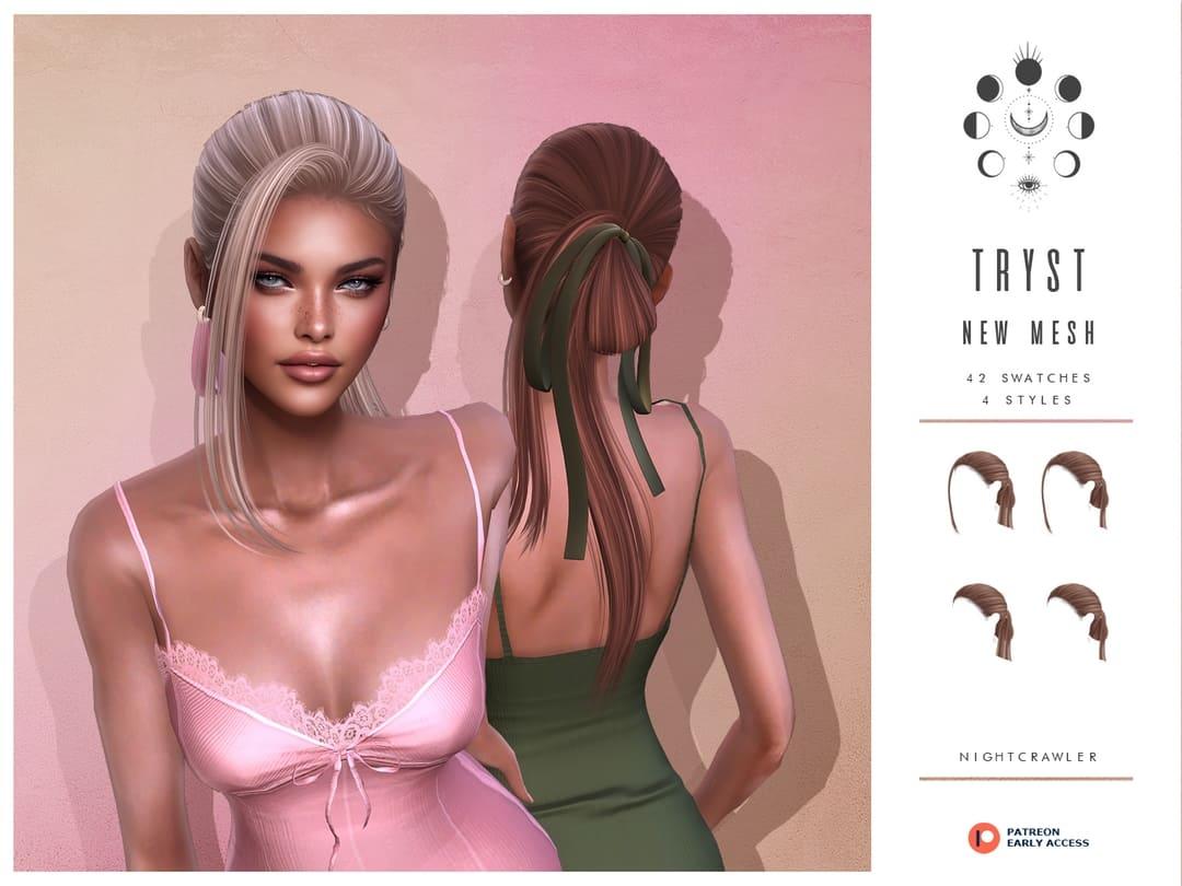 Женская прическа "TRYST HAIR"