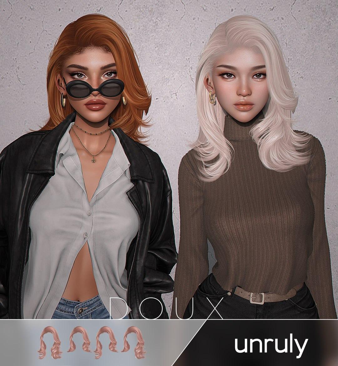 Женская прическа "Unruly Hairstyle"