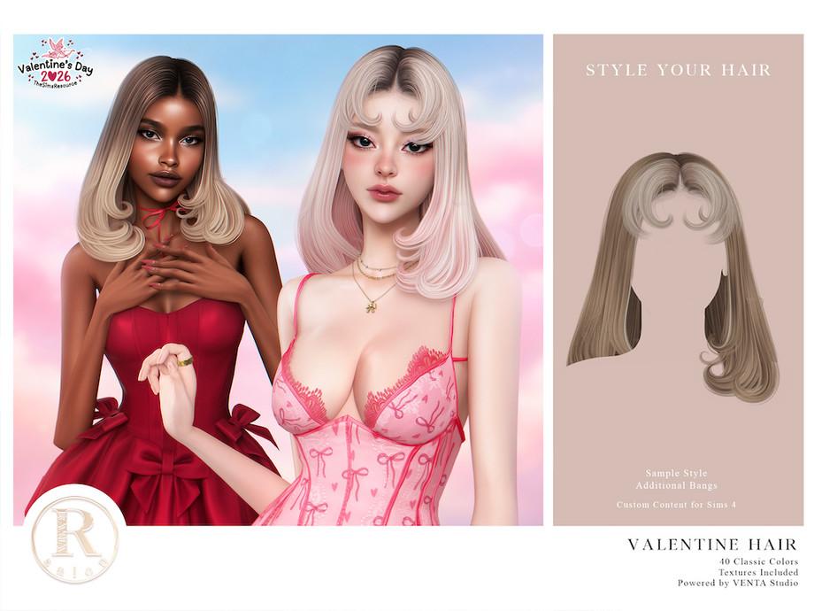 Женская прическа "Valentine Hair"