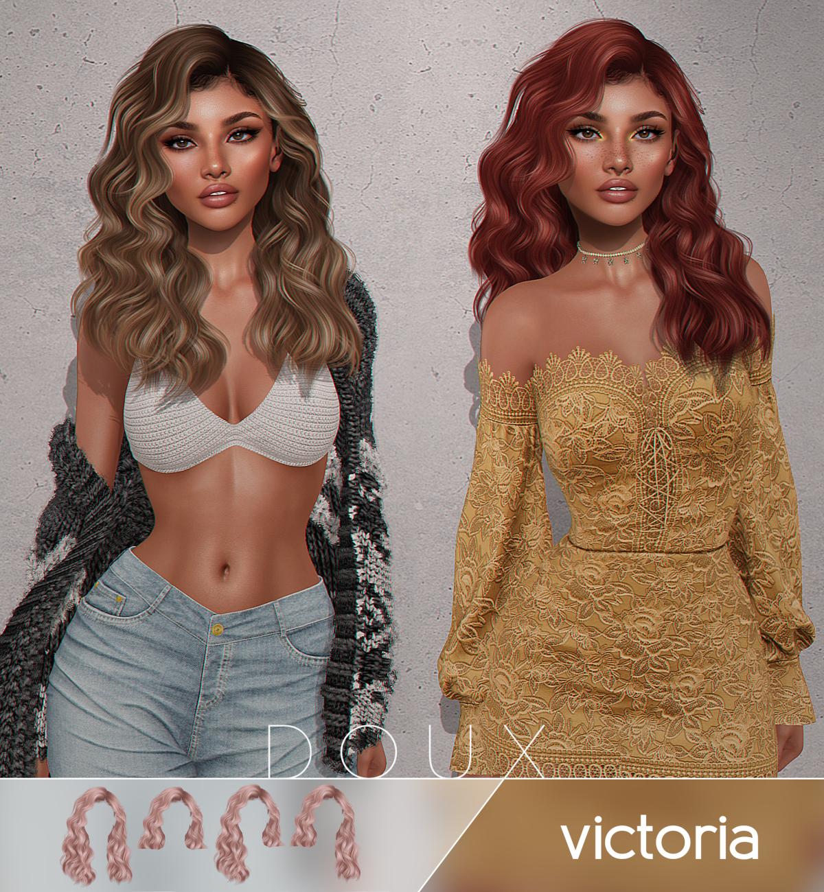 Женская прическа "Victoria Hair"