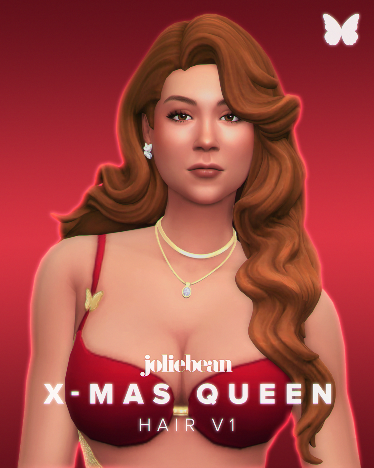 Женская прическа "X-mas Queen Hair"