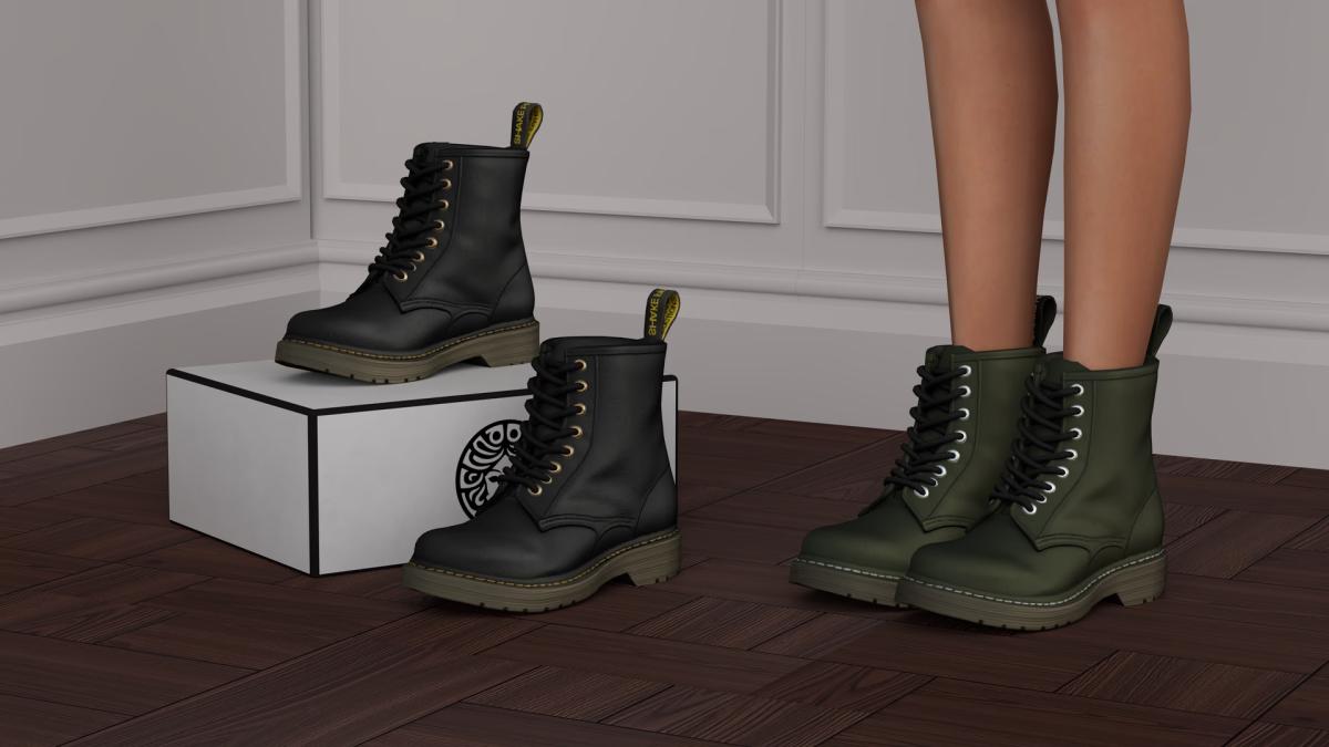 Женские ботинки "Eden Leather Boots"