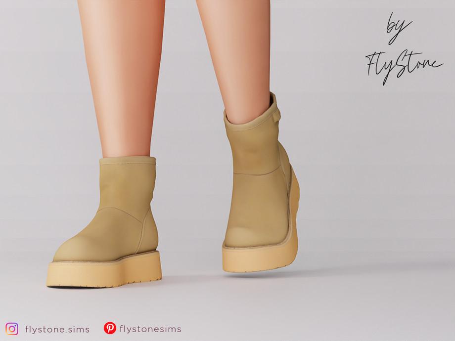 Женские сапожки "Female Suede High Boots"