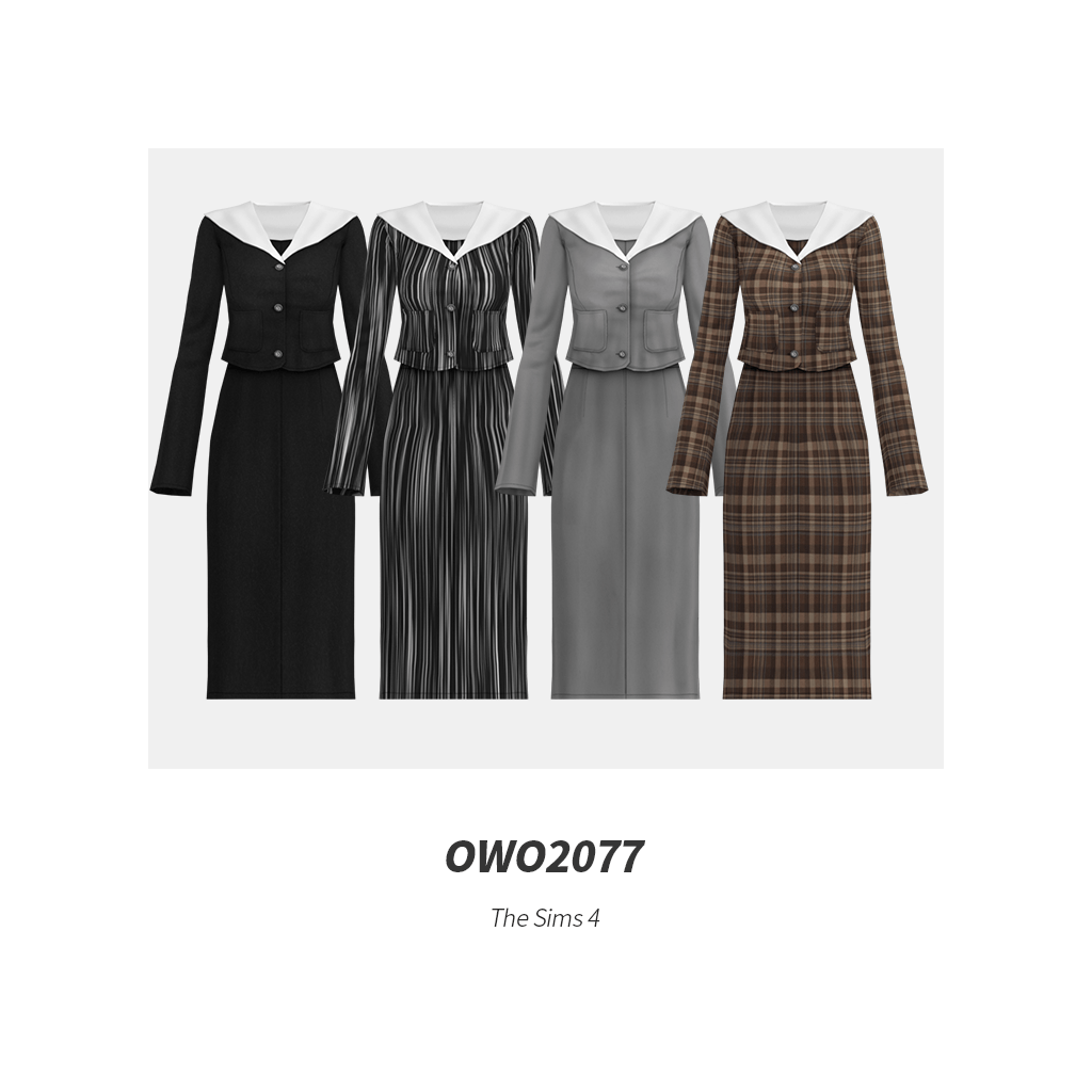 Женский костюм "Classic Tweed Skirt Suit"
