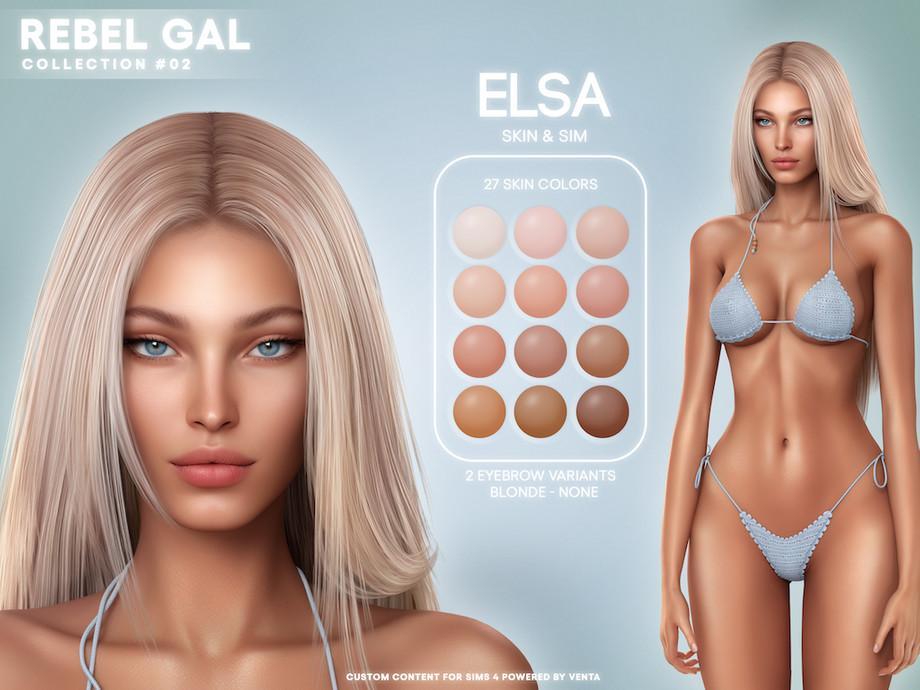 Женский скинтон "Elsa Skin"