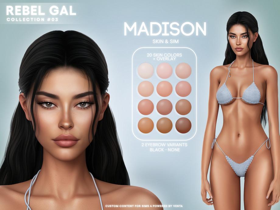 Женский скинтон "Madison Skin"