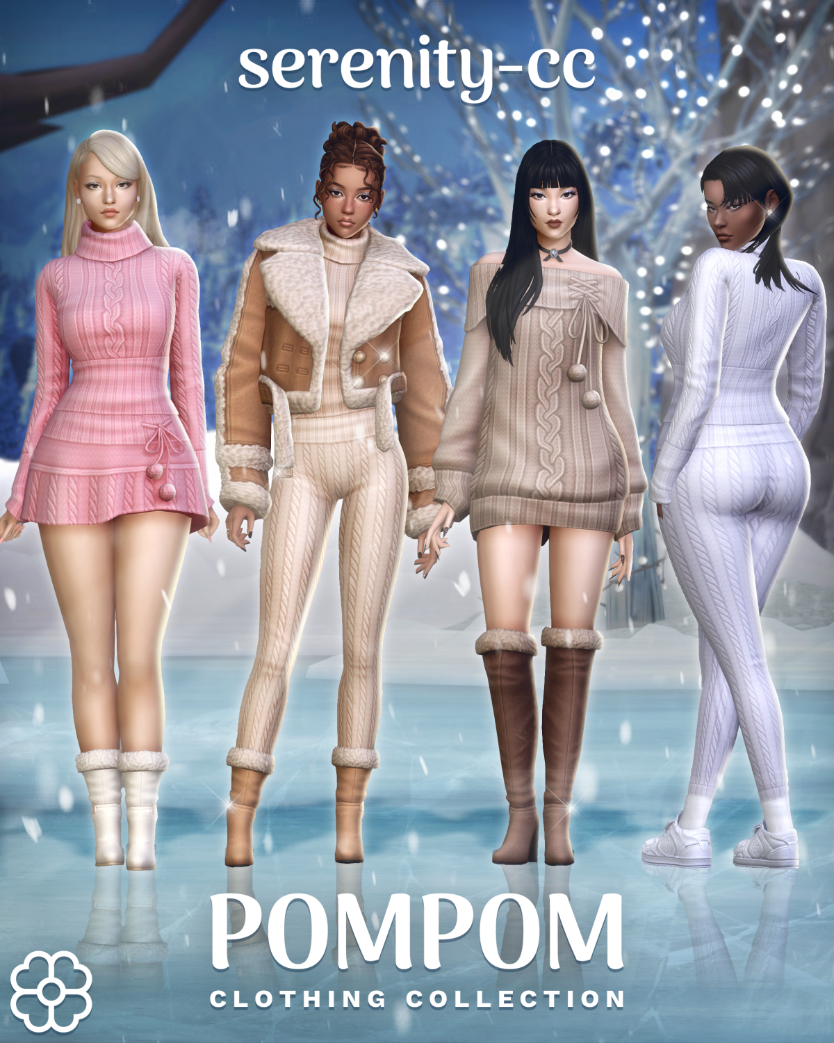 Зимняя коллекция "The Pompom Collection"
